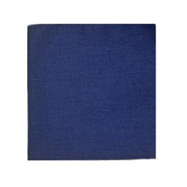Houseofcuff Pocket Square Saputangan Jas - Biru Gelap Biru Tua