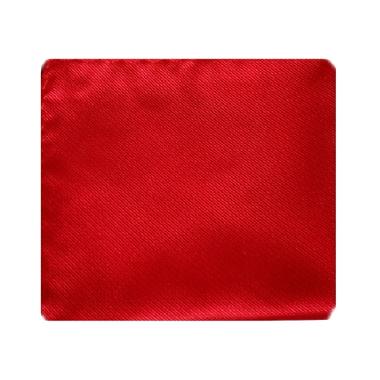 Houseofcuff Pocket Square Saputangan Jas - Merah Merah