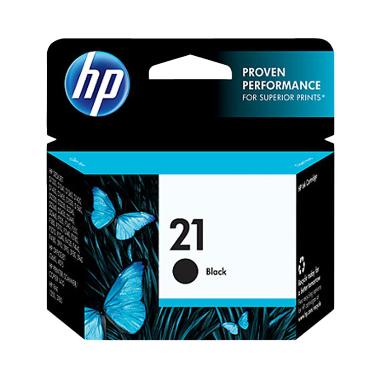 HP 21 Tinta Printer - Hitam