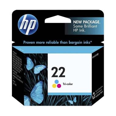 HP 22 Tinta Printer - Tri Colour