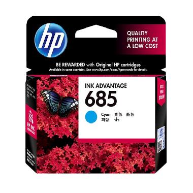 HP 685 Ink Cartridge - Cyan