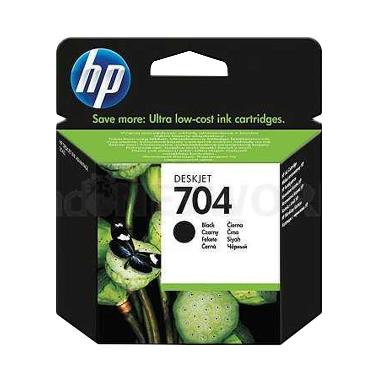 HP 704 Black Tinta Printer