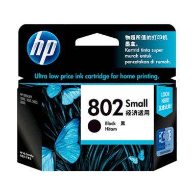 HP 802 Small Black Ink Cartridge Resmi