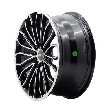 Jual HSR Wheel ModelART JD158 Black Machine Face Velg 