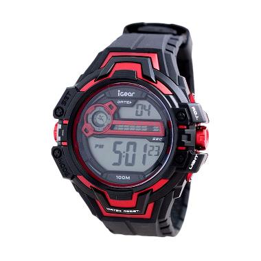 iGear I28-1968 Jam Tangan Pria - Black Red