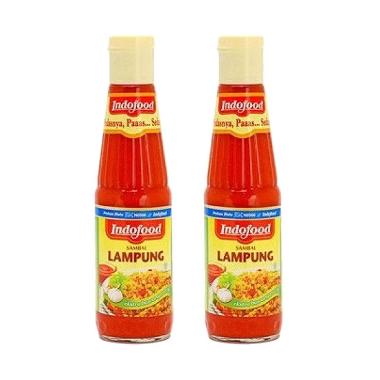 Jual Indofood Sambal Lampung Botol [340 mL x 2 pcs] Online 