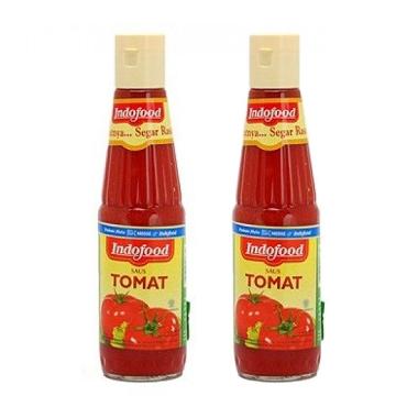 Jual Indofood Saus Tomat Botol [340 ml x 2 pcs] Online