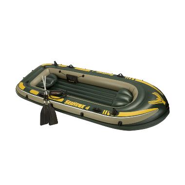 Intex - Perahu Karet Seahawk 4 Boat Set 68351