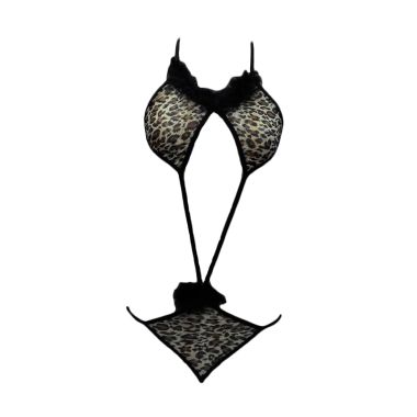Jakarta Lingerie Leopard Teddy JL01 ...