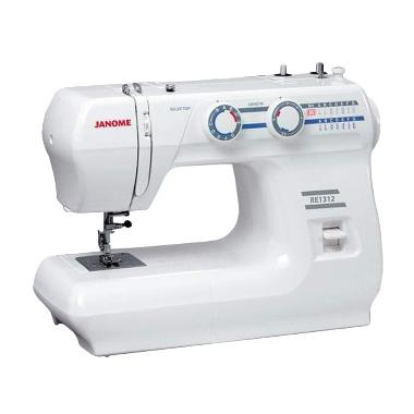 Janome RE1312 Mesin Jahit - Putih
