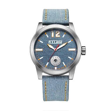 Jeep Spirit JEEP JPS70601 Analog Jam Tangan Pria - Blue Jeans Denim