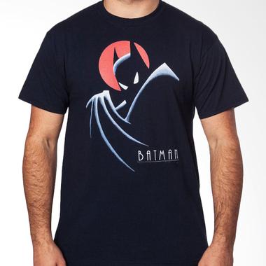 JersiClothing Batman The Animated Velvet Print Black Kaos Pria