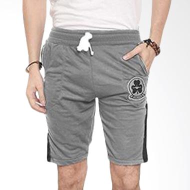 Jfashion Cropped Mens Jogger Pants Celana Pendek Pria - Jack abu muda