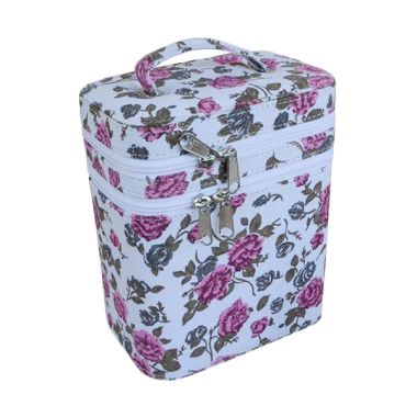 Jogja Craft Bunga Putih Tas Make Up