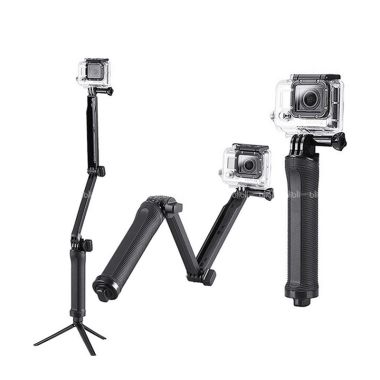 Godric GoPro 3 Way Grip Arm Tripod ... B-PRO & Xiaomi Yi Camera