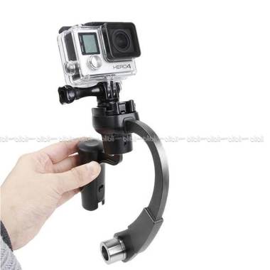Action Cam Plastic Curve Stabilizer ... B-PRO & Xiaomi Yi - Hitam