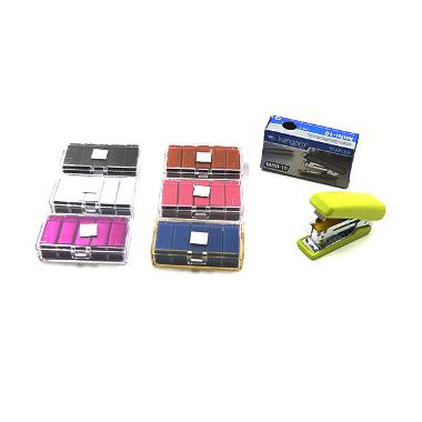 Kangaro Mini10 Stapler dan Isi Staples - Hijau