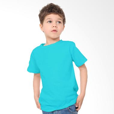 KaosYES Kaos Polos T-Shirt Anak - Biru Muda