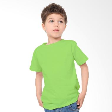 KaosYES Kaos Polos T-Shirt Anak - Hijau Muda