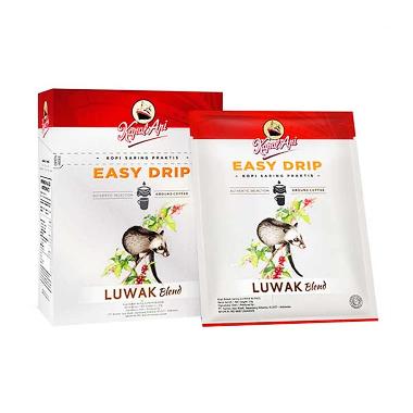 Promo Harga Kapal Api Kopi Easy Drip Luwak per 5 pcs 10 gr - Blibli