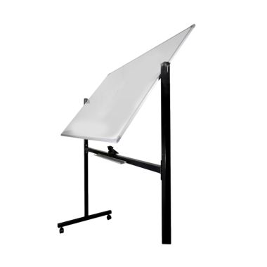 Keiko White Board Double Face Stand Papan Tulis [60 .