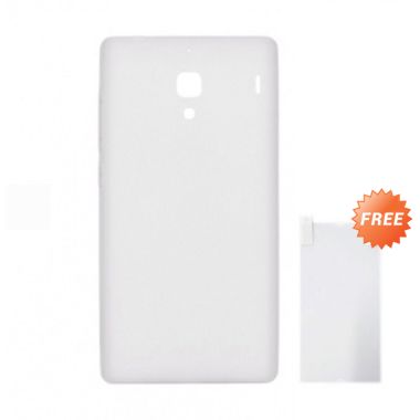 Max Premium Original Jelly Case Clear Casing for Xiaomi Redmi 1S + Screen Guard