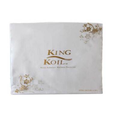 King Koil Mattress Protector Fitted Waterproof PU Extra