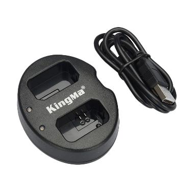 KingMa 2-Channel Dual Charger for Sony NP-FW50 Battery