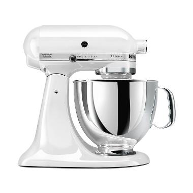 Kitchen Aid 5KSM150PSWH Artisan Series 5-Quart Stand Mixer - White
