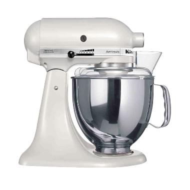 KitchenAid 5KSM150PSE Head Stand Mixer - Putih