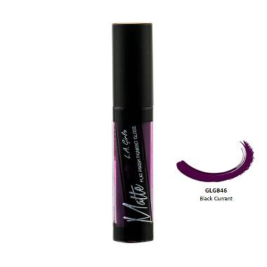 LA Girl Matte Pigment Gloss Black Currant Lipstik