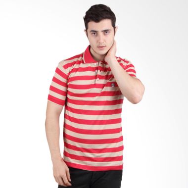 Labette Polo Shirt Red Stripe 15333 ...