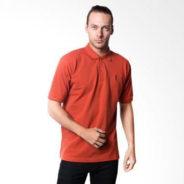 La Bette Polo Sport Solid Orange Ka ...