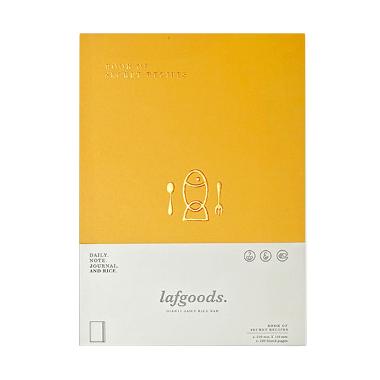 Lafgoods Crunchy Notebook - Yellow