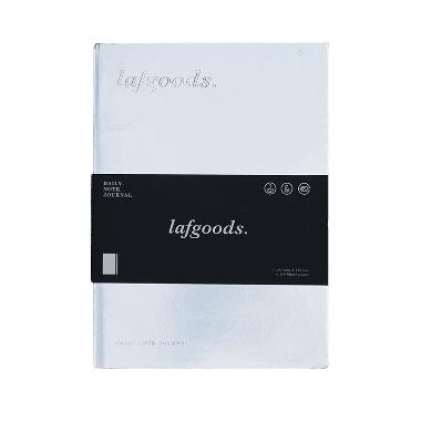 Lafgoods Notebook - Silver