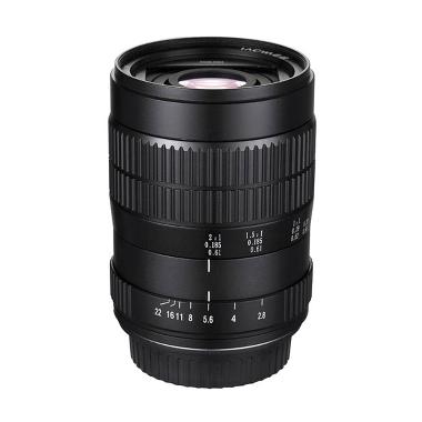 Venus Optics Laowa 60mm f-2.8 2X Ultra-Macro Lens for Canon EF - Hitam