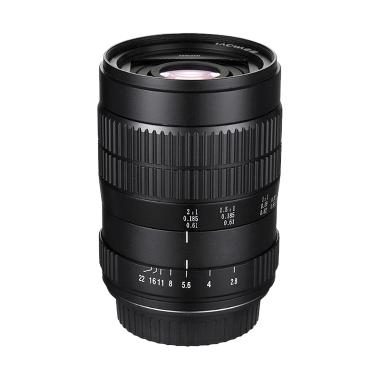 Venus Optics Laowa 60mm f-2.8 2X Ultra-Macro Lens for Nikon F - Hitam