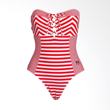 Lasona SW-2710-L0596 Red Baju Renang Wanita (L)