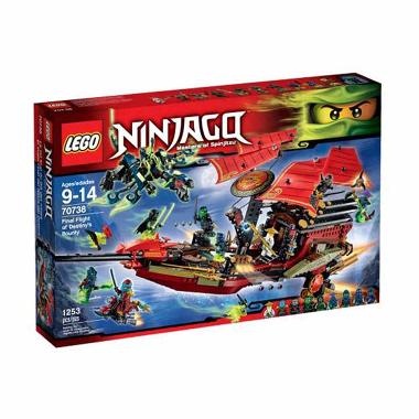 LEGO Ninjago 70738 Final Flight of Destiny's Bounty Mainan Anak