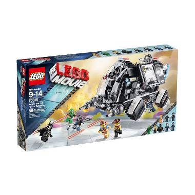 LEGO Super Secret Police Dropship 70815 Mainan Blok & Puzzle