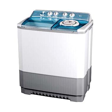 LG Mesin Cuci 2 Tabung P120R – Putih - khusus jadetabek