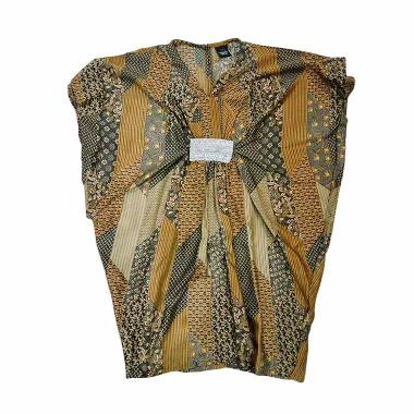 Little Superstar Fatimah Caftan Batik Dress Anak - Black
