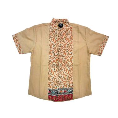 Little Superstar Shirt 2 Tone Lenga ... tik Koko Anak - Cream Red