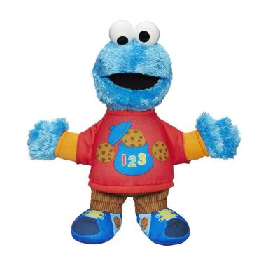 Jual Playskool Sesame Street Plush Talking 123 Cookie 