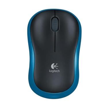 Logitech M185 Biru Mouse Wireless