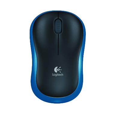 Logitech M185 Optical USB Wireless Mouse - Blue