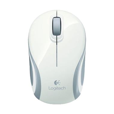 Logitech M187 White Wireless Mini Mouse