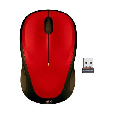 Logitech M235 Merah Pastel Mouse Wireless