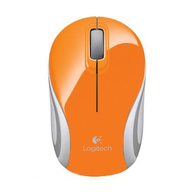 Logitech Mini M187 Orange Wireless Mouse