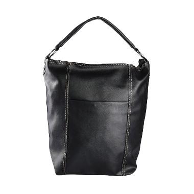 Louvre Paris Hobo Bag Taiga BLI-001-012 Tas Tangan - Black